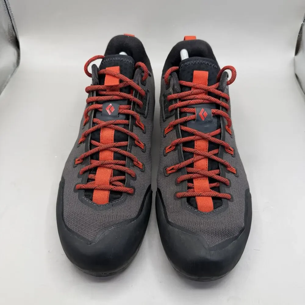 Black Diamond Technician Approach Shoes Mens 12 Gray Red Trail Climbing Sneakers